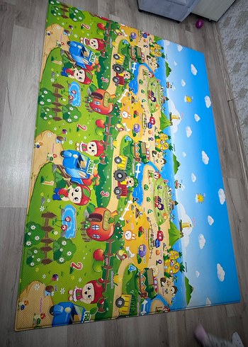 Renkli Çocuk Oyun Matı, unigo marka antibakteriyel - Görsel 5