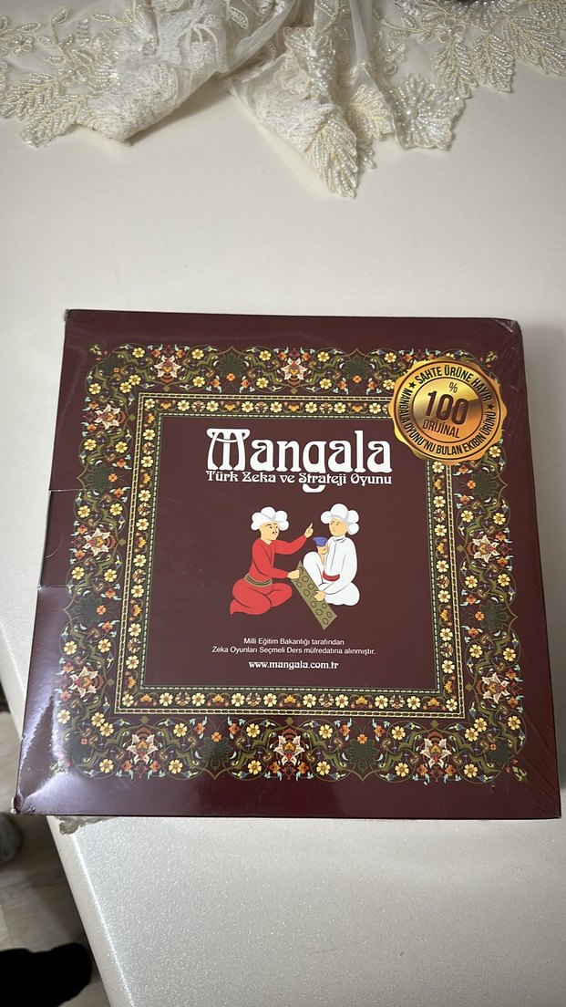Bordo Mangala Türk Geleneksel Oyunu - Görsel 2