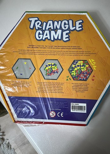 Triangle Game Renkli Eğitim Oyunu - Görsel 2