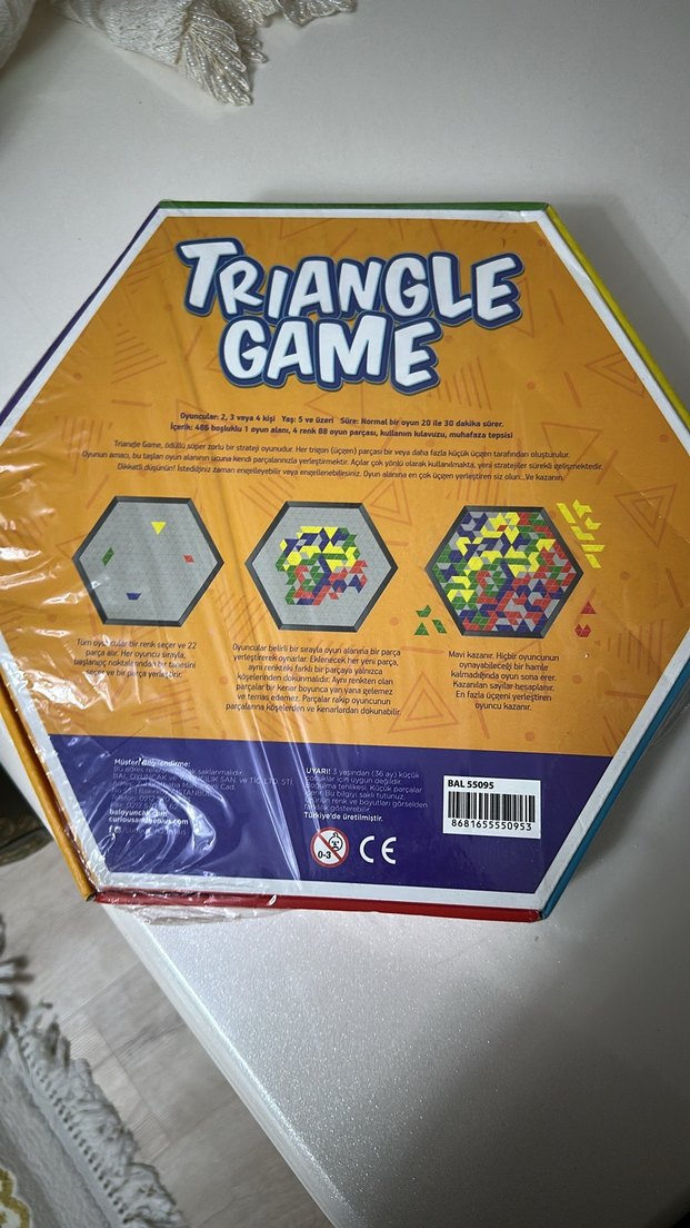 Triangle Game Renkli Eğitim Oyunu - Görsel 2