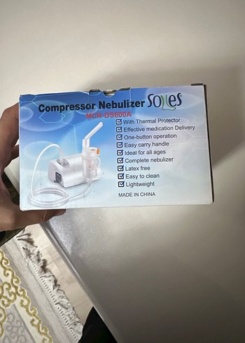 soles marka nebulizator - Görsel 4