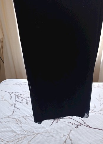 şık gece alt üst koton elbise - Görsel 7