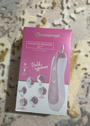 Pembe Manikür Pedikür Seti