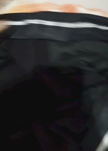 38 Beden Siyah Fermuarlı Kadın Kumaş Pantolon