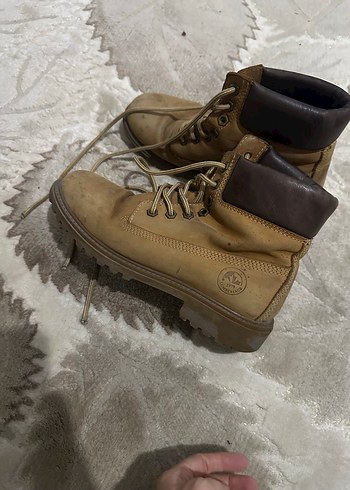 Lumberjack Kahverengi Bagcikli İs Botu Dayanikli Ve Sik