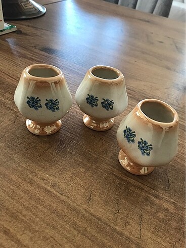 Vintage mini bardaklar