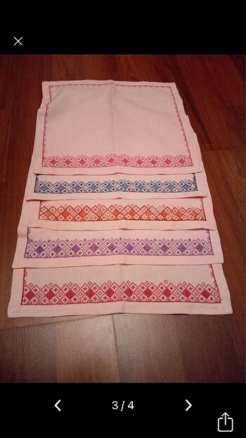Zara Home Kaneviçeli örtü