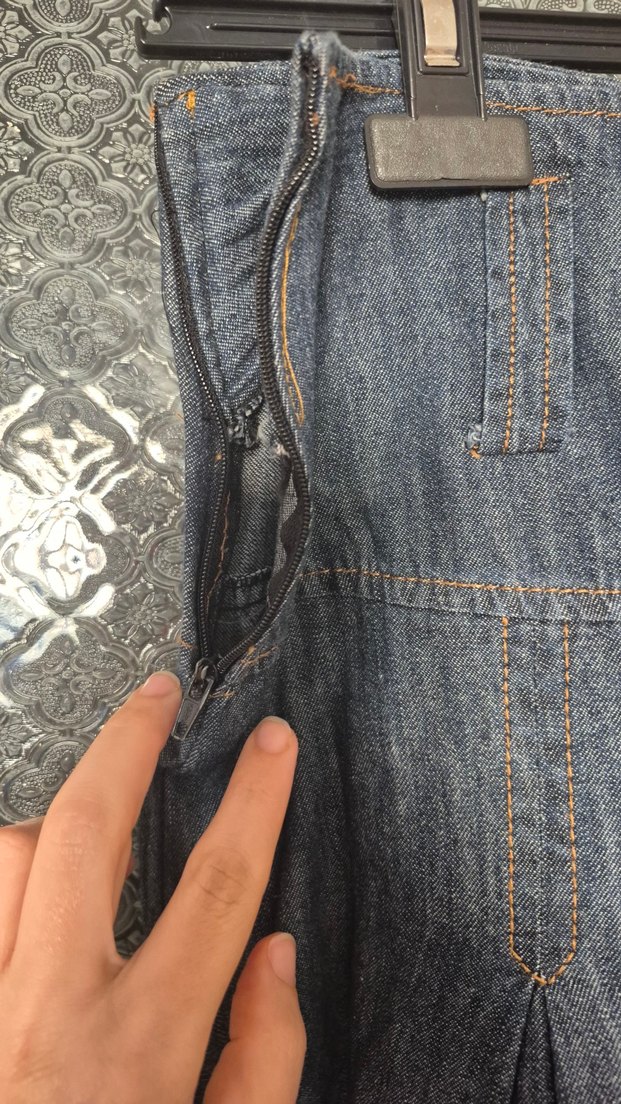 Hamile Midi Kot Etek - Görsel 3