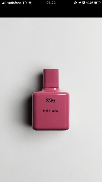 Zara pink flambe parfüm 100ml