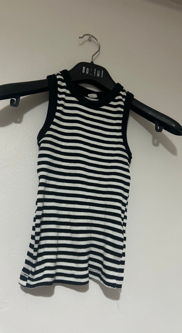 Çizgili kadın Atlet - Görsel 2