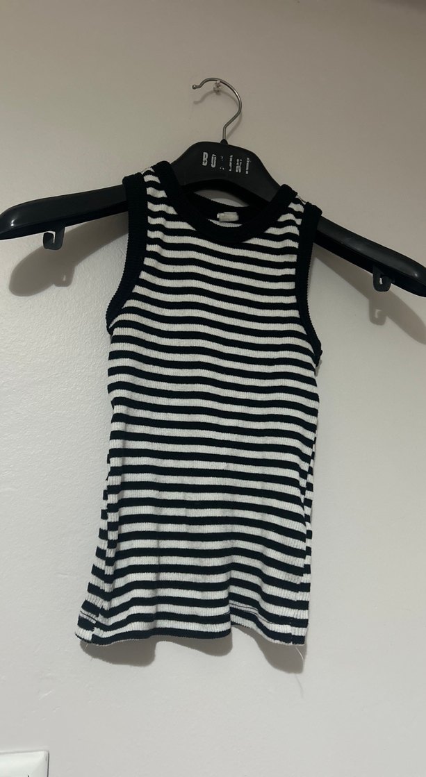 Çizgili kadın Atlet - Görsel 3