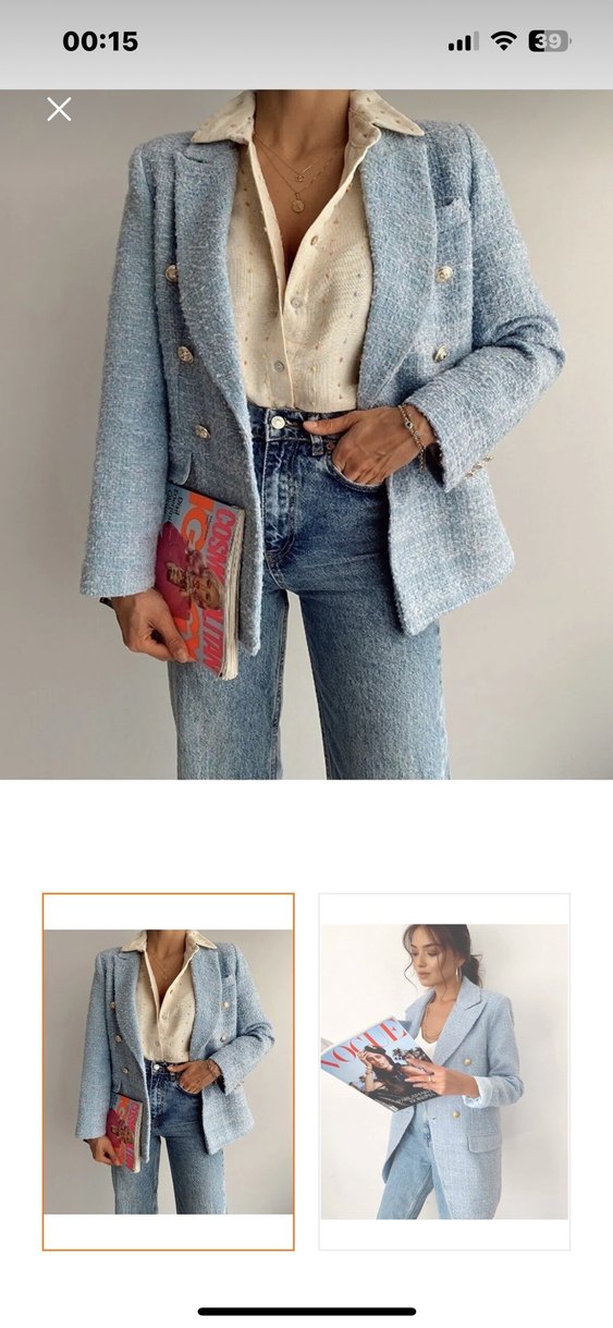 Blazer Ceket kadın - Görsel 2