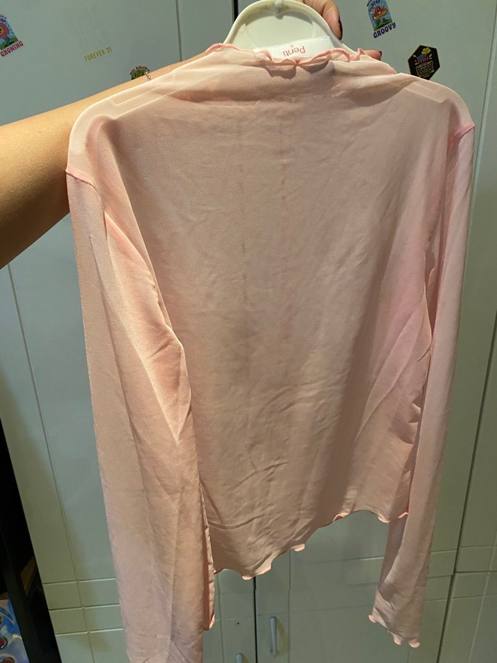 Penti Transparan Tül Üst - Görsel 3