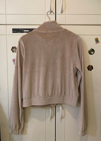 Penti Bej Süet Fermuarlı Kadın Ceket - Görsel 3