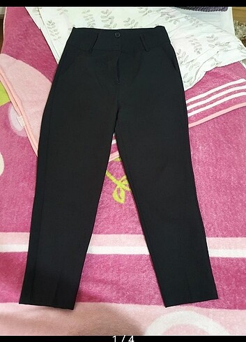 siyah kumaş pantalon 