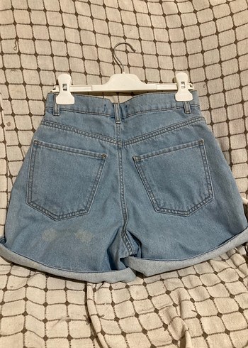 26 Beden mavi Renk Mavi Kadın Denim Şort