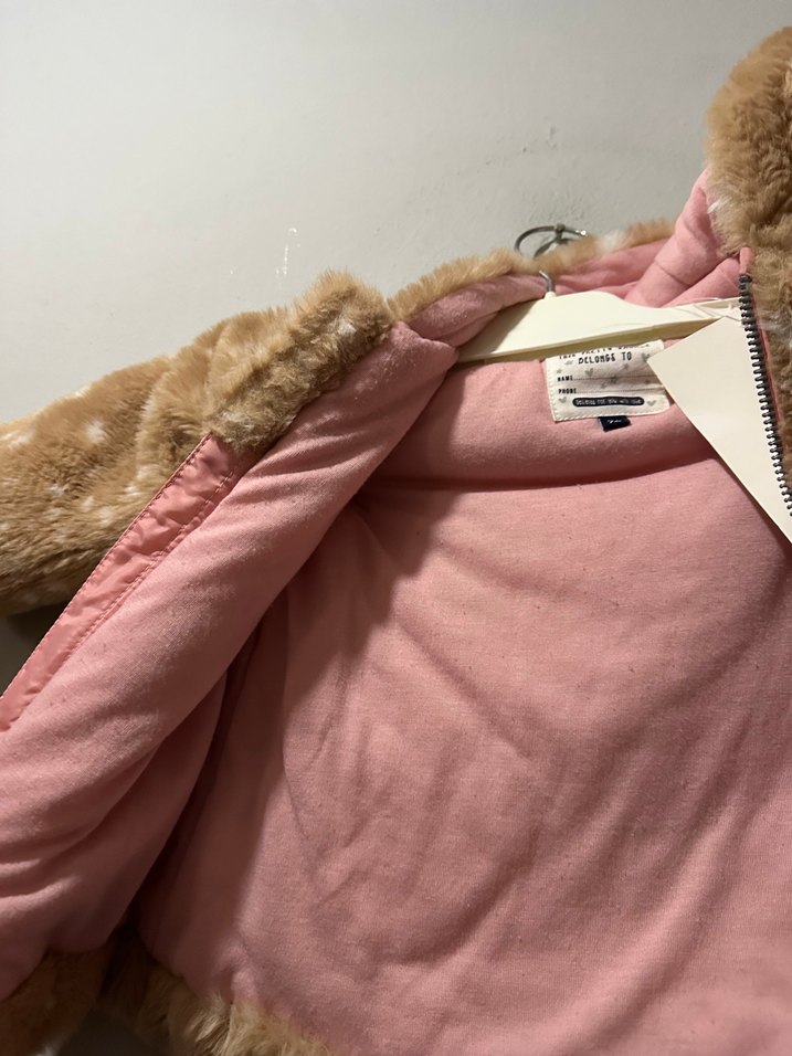 Kapüşonlu Bebek Peluş Ceket  Sıcak ve Şık! — görsel 5/9