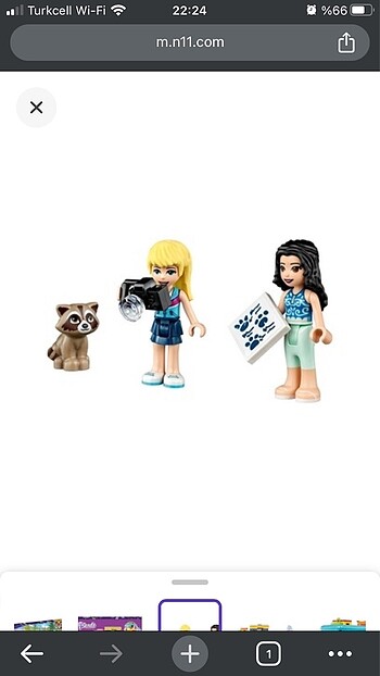 Diğer LEGO® Friends 41681 Orman Karavanı Ve Teknesi 487 Parça