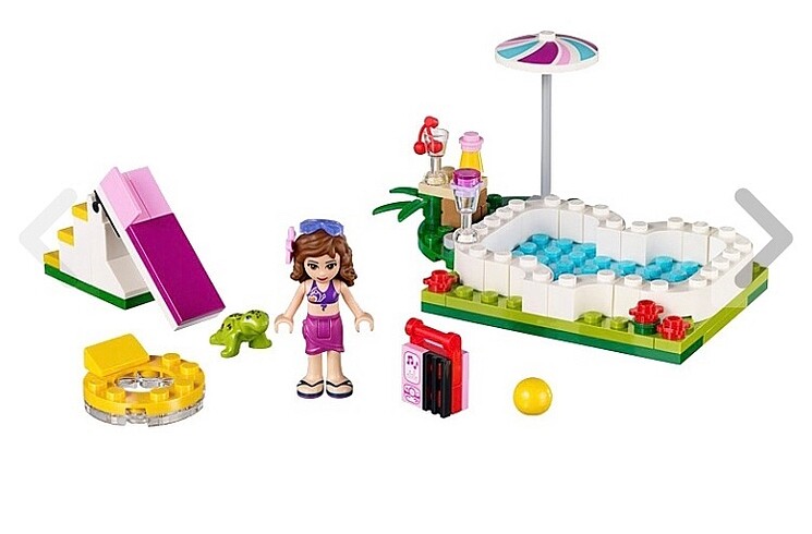 Diğer Lego Friends Olivia's Pool 41090