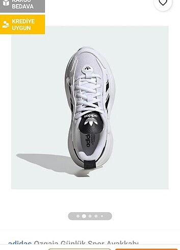 39,5 Beden beyaz Renk Adidas ozgaia