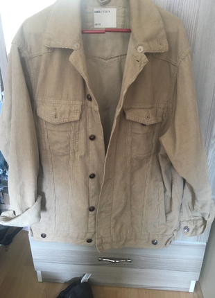 Asos Keten ceket krem
