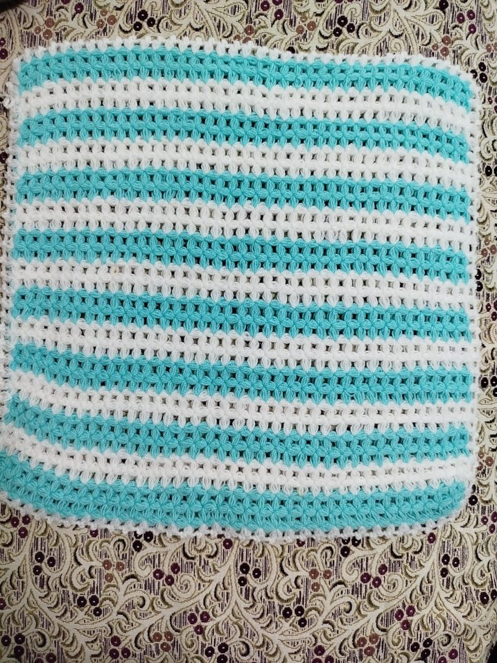 Pembe Beyaz Çizgili Banyo Süngeri - Görsel 4