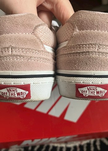 Vans caldrone pembe spor ayakkabı - Görsel 5