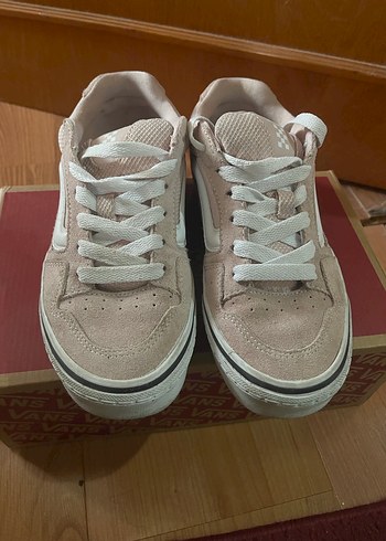 Vans caldrone pembe spor ayakkabı - Görsel 3