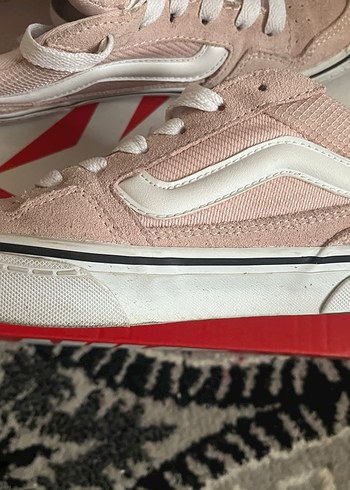 Vans caldrone pembe spor ayakkabı - Görsel 2