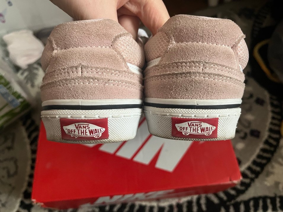 Vans caldrone pembe spor ayakkabı - Görsel 5