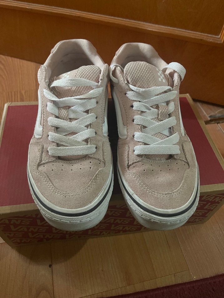 Vans caldrone pembe spor ayakkabı - Görsel 3