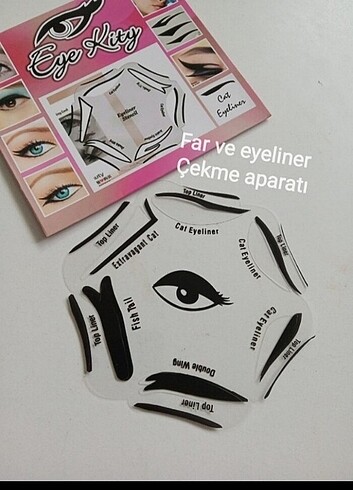 Eyeliner çekme aparatı 