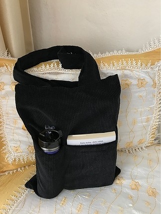 KADİFE TOTE ÇANTA
