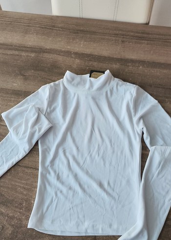 Beyaz Kısa Kollu Balıkçı Yaka Kadın Gömlek - Görsel 3