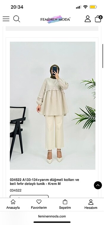 Tesettür Tunik