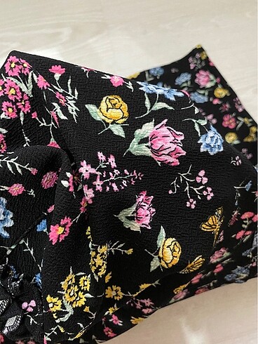 l Beden H&M çiçekli yazlık elbise