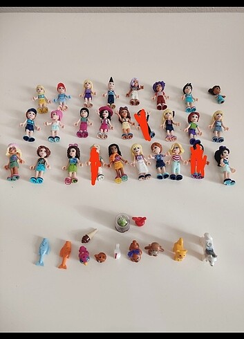 orjinal LEGO friends figür ve hayvanlar