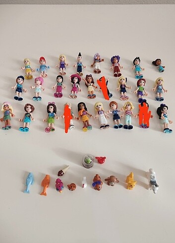 Diğer orjinal LEGO friends figür ve hayvanlar
