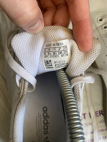 38 Beden Beyaz Stan Smith J Günlük Spor Ayakkabı