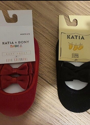Katia & Bony Kurdaleli Babet Bebek Çorap