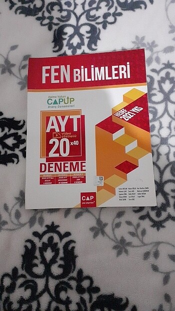 Çap yayınları ayt fen bilimleri denemesi 