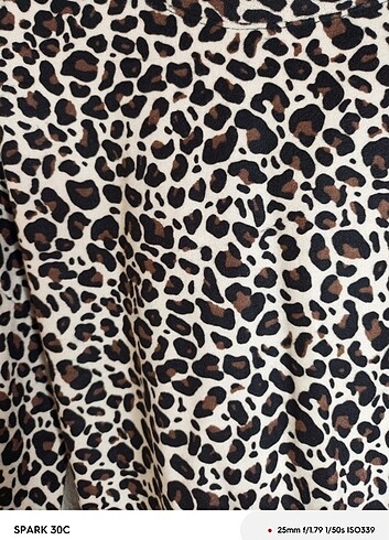 Leopar Pijama Takimi %Pamuk