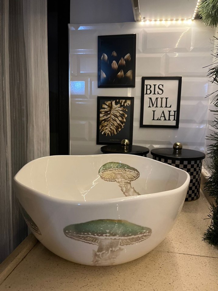 Mikasa moor porselen büyük boy kase - Görsel 2