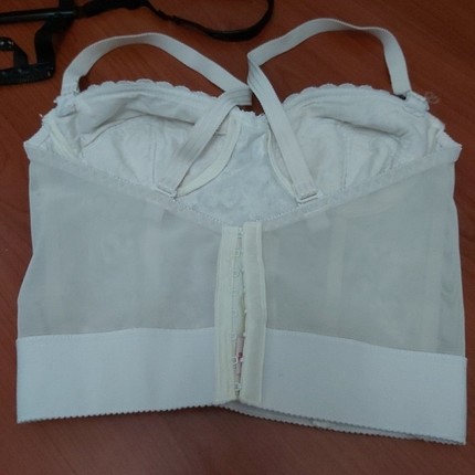 Diğer vintage bustiyer dantel detayli