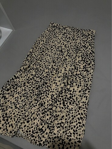 Leopar saten etek