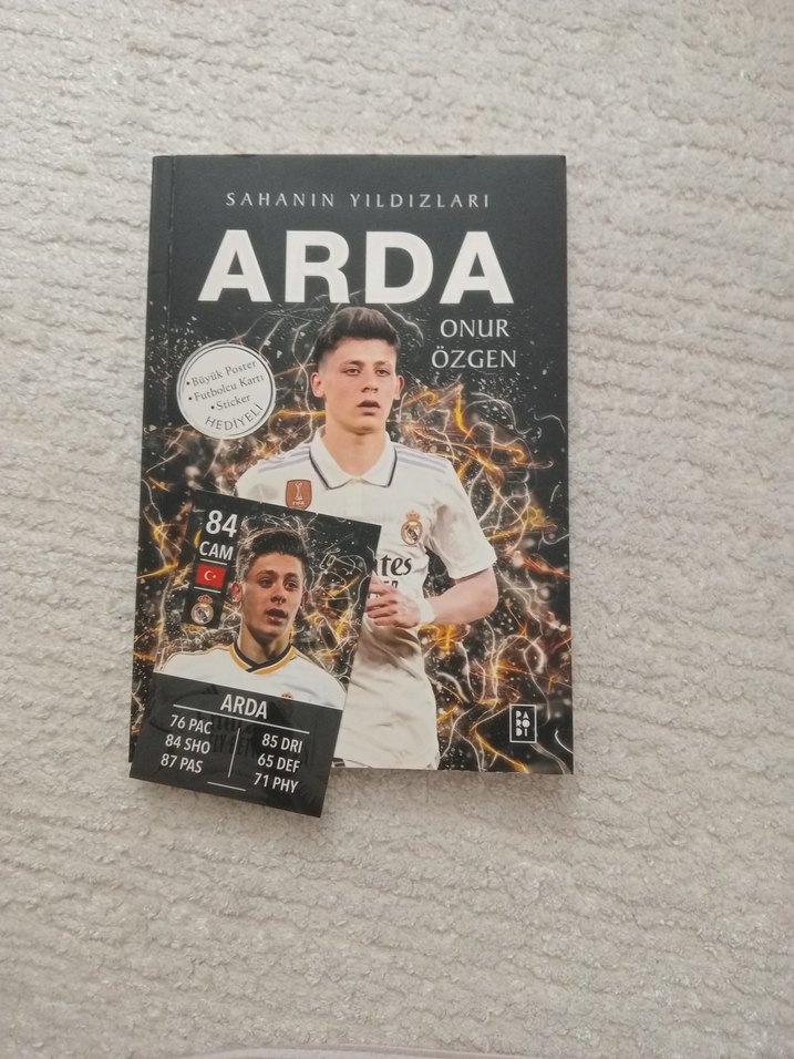 Arda Güler Futbolcu Kitabı - Görsel 2