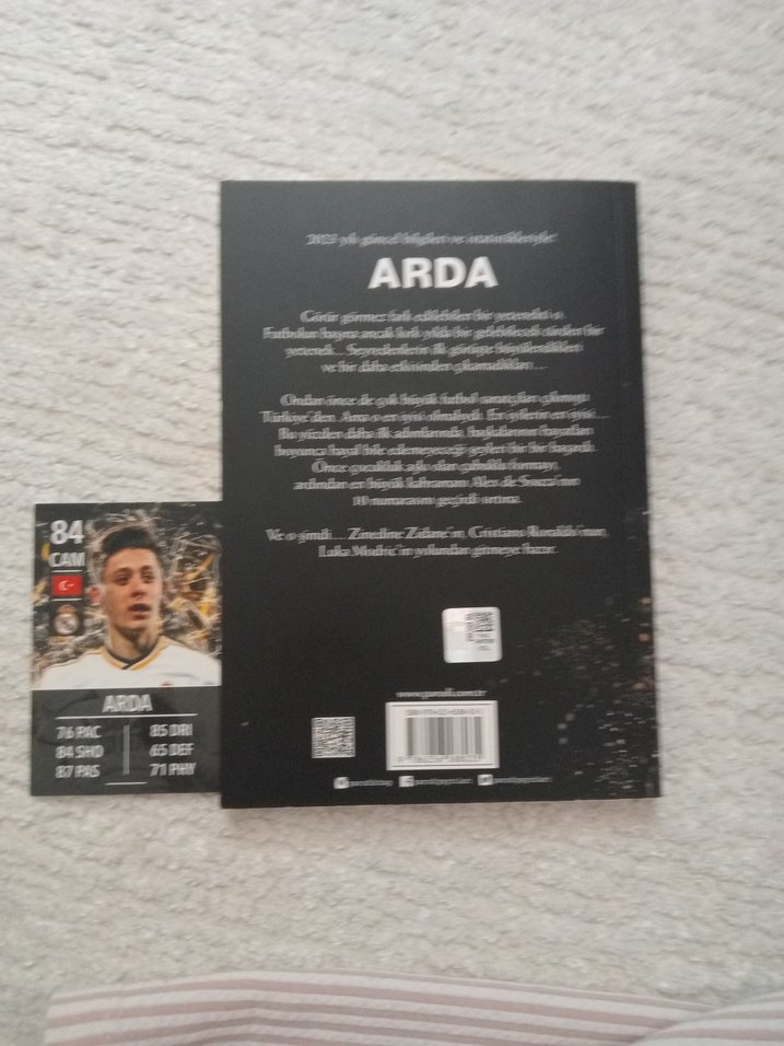 Arda Güler Futbolcu Kitabı - Görsel 3