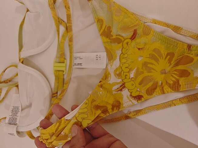 xs Beden çeşitli Renk Collusıon bikini