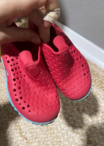 Nabaiji Erkek Kırmızı Plaj Ayakkabısı 26/26 no - Görsel 2