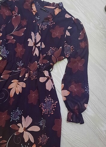 Şifon elbise m-l beden
